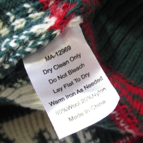 NWT Kiel James Patrick Unisex Griswold Christmas Wool Pullover Sweater XS - Picture 4 of 10